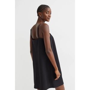 H&M Neoprene Spaghetti Strap Mini Dress